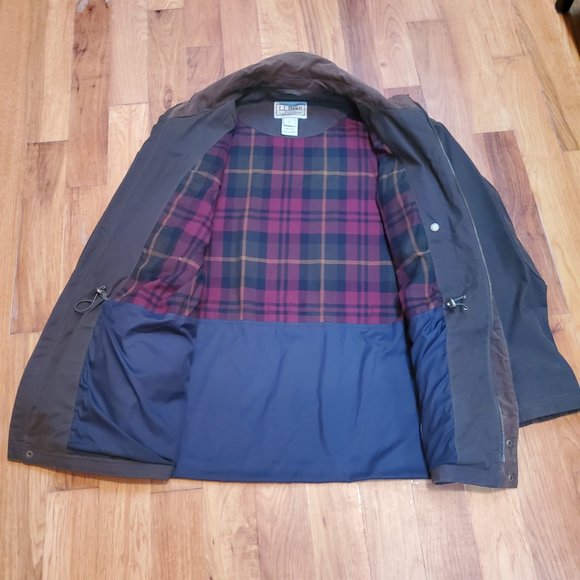 LLBean waxed jacket - Picture 2 of 3